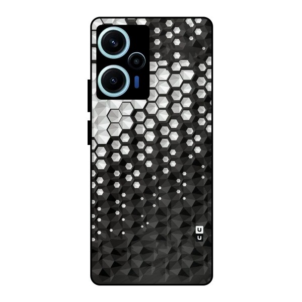 Elite Hexagonal Metal Back Case for Poco F5