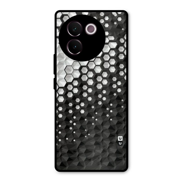 Elite Hexagonal Metal Back Case for Vivo V30e