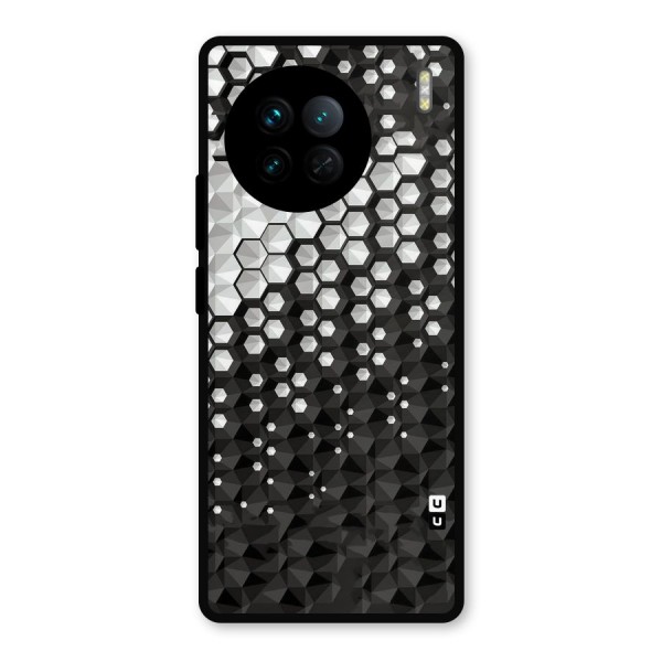 Elite Hexagonal Metal Back Case for Vivo X90