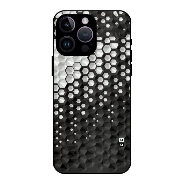 Elite Hexagonal Metal Back Case for iPhone 14 Pro Max