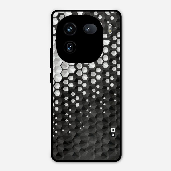 Elite Hexagonal Metal Back Case for iQOO 12