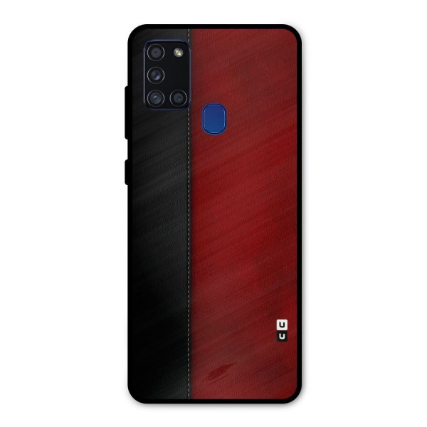 Elite Shade Design Metal Back Case for Galaxy A21s
