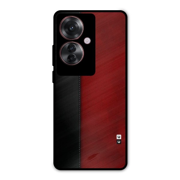 Elite Shade Design Metal Back Case for Oppo F25 Pro