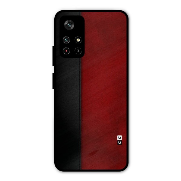 Elite Shade Design Metal Back Case for Poco M4 Pro 5G