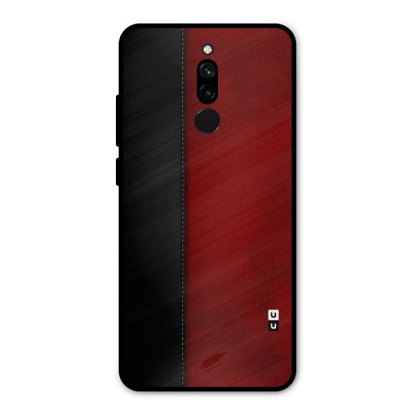 Elite Shade Design Metal Back Case for Redmi 8