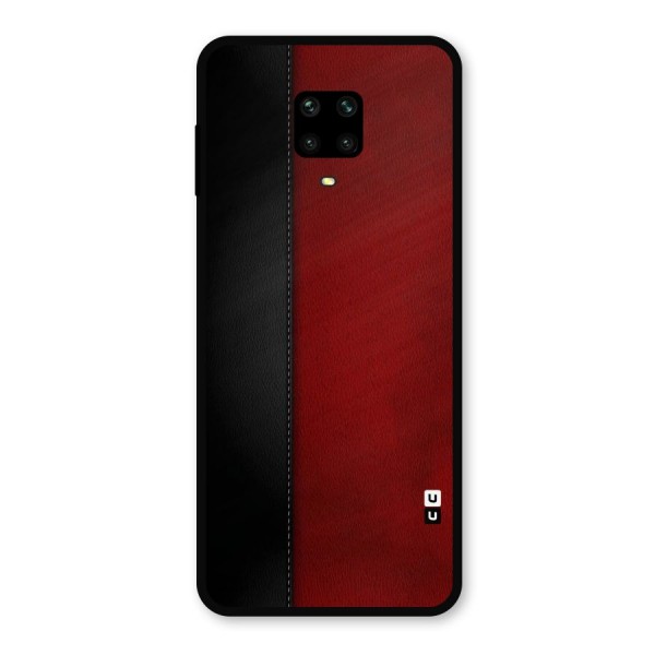 Elite Shade Design Metal Back Case for Redmi Note 9 Pro