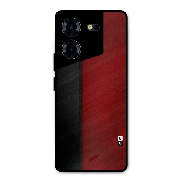Elite Shade Design Metal Back Case for Tecno Pova 5 Pro 5G
