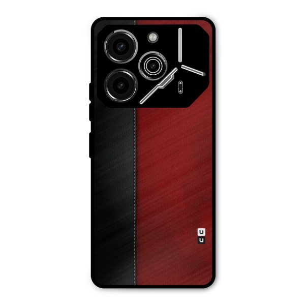 Elite Shade Design Metal Back Case for Tecno Pova 6 Pro