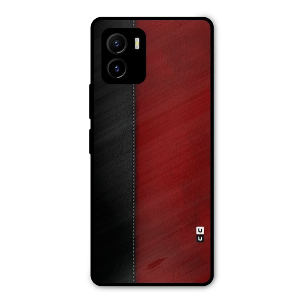 Elite Shade Design Metal Back Case for Vivo Y15s