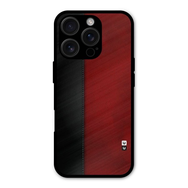 Elite Shade Design Metal Back Case for iPhone 16 Pro