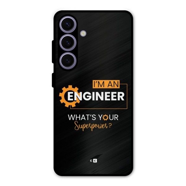Engineer Superpower Metal Back Case for Galaxy S24