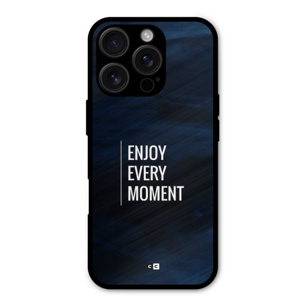 Enjoy Always Metal Back Case for iPhone 16 Pro