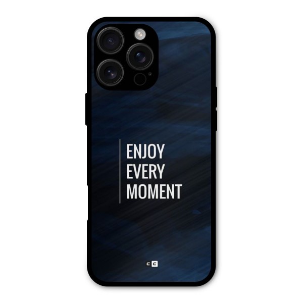 Enjoy Always Metal Back Case for iPhone 16 Pro Max