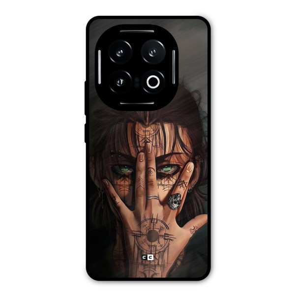 Eren Yeager Illustration Metal Back Case for iQOO 13