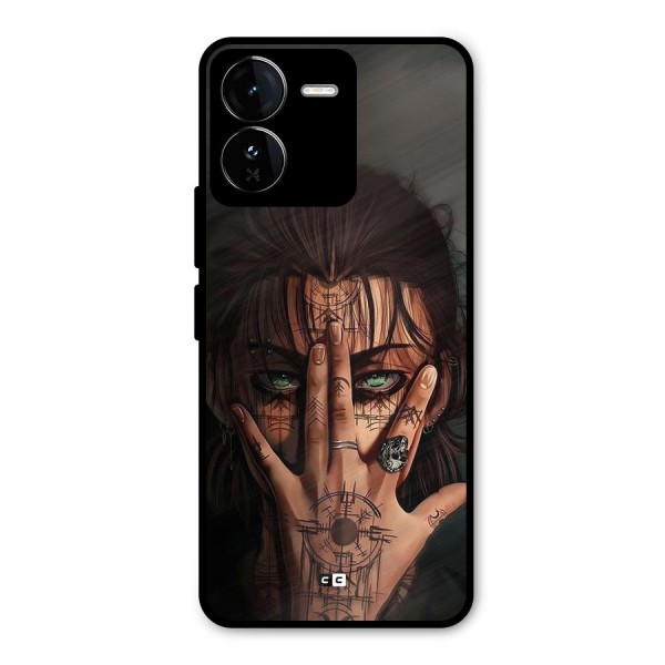 Eren Yeager Illustration Metal Back Case for iQOO Z9