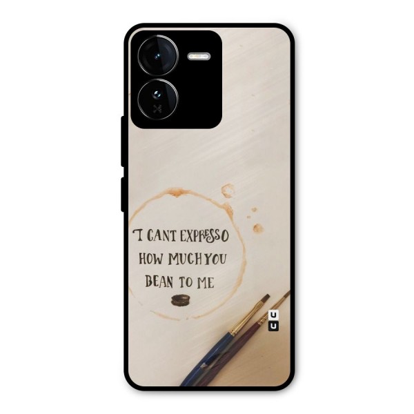 Espresso Bean Metal Back Case for iQOO Z9