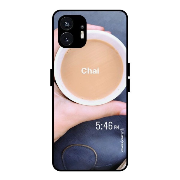 Evening Tea Metal Back Case for Nothing Phone 2