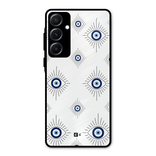 Evil Eye Wall Metal Back Case for Galaxy A55