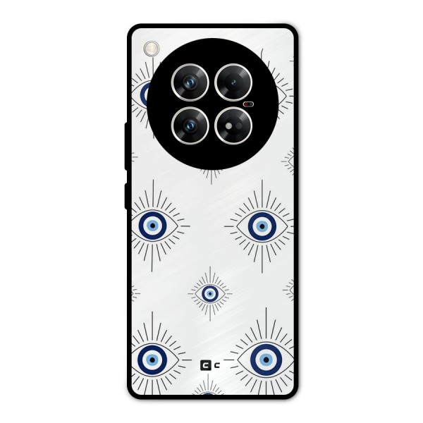 Evil Eye Wall Metal Back Case for Infinix Zero 40 5G