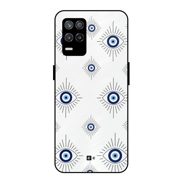 Evil Eye Wall Metal Back Case for Realme 9 5G