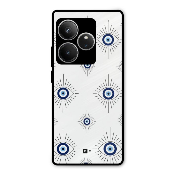 Evil Eye Wall Metal Back Case for Realme GT 6