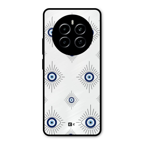 Evil Eye Wall Metal Back Case for Realme P1