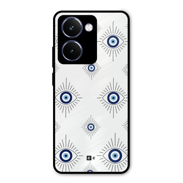 Evil Eye Wall Metal Back Case for Realme P3 Ultra