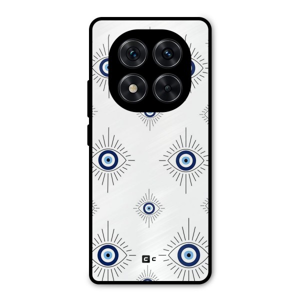 Evil Eye Wall Metal Back Case for Redmi Note 14 Pro 5G
