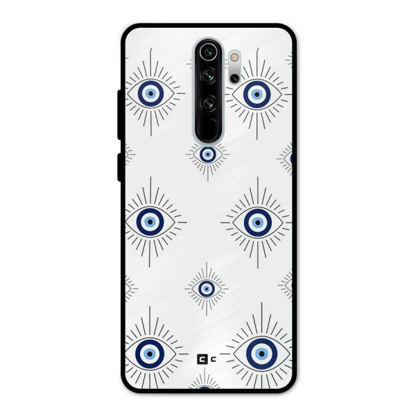 Evil Eye Wall Metal Back Case for Redmi Note 8 Pro