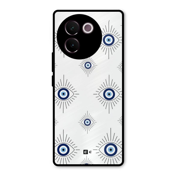 Evil Eye Wall Metal Back Case for Vivo V30e