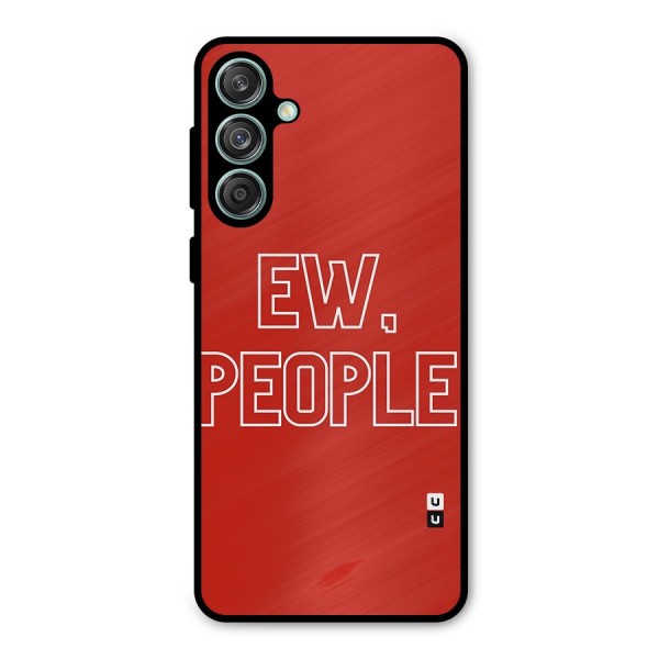 Ew People Metal Back Case for Galaxy M55 5G