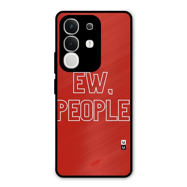 Ew People Metal Back Case for iQOO Z10x