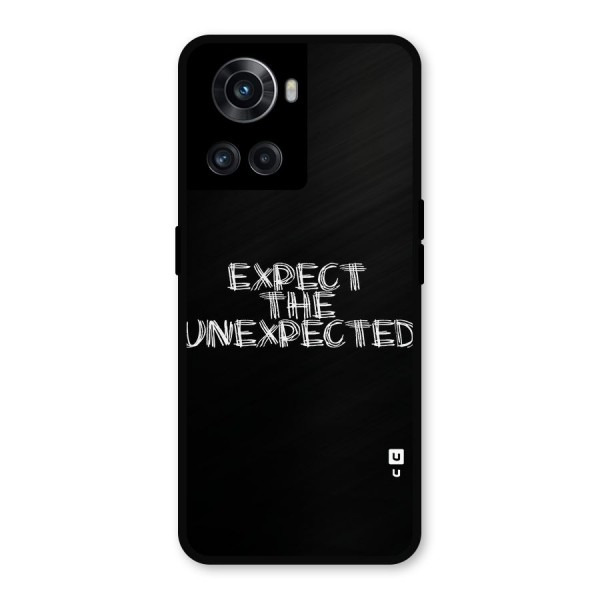 Expect The Unexpected Metal Back Case for OnePlus 10R