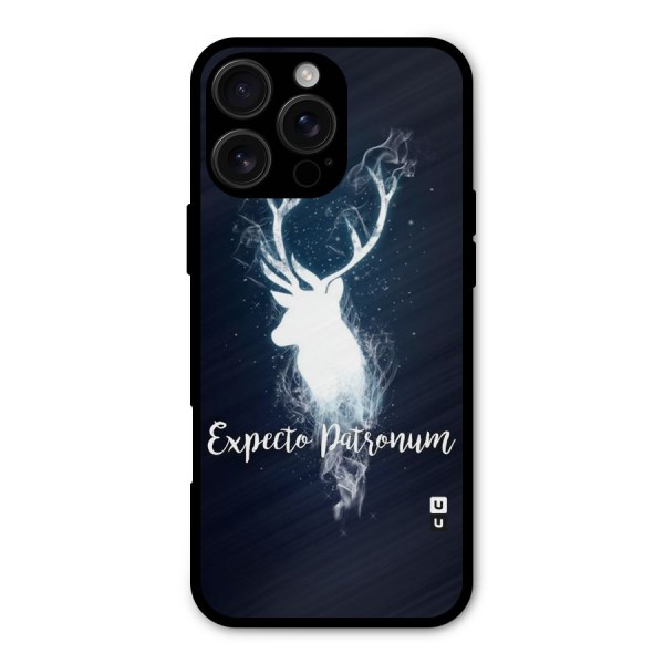 Expected Wish Metal Back Case for iPhone 16 Pro Max