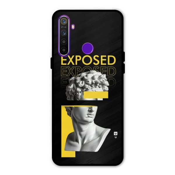 Exposed Sculpture Metal Back Case for Realme Narzo 10