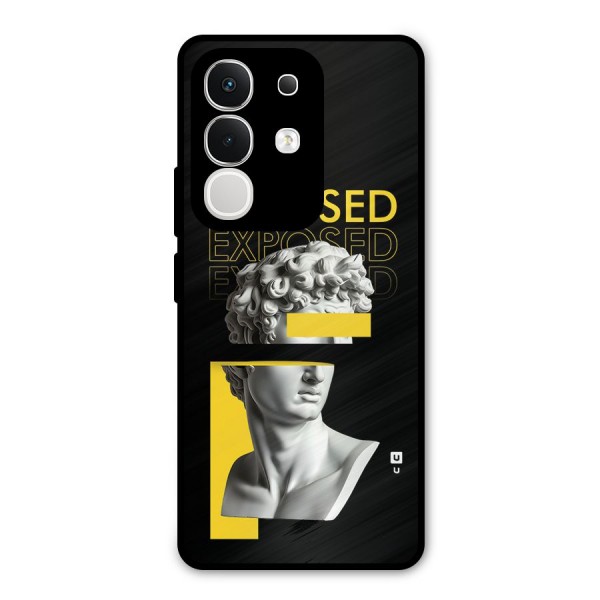 Exposed Sculpture Metal Back Case for iQOO Z10x