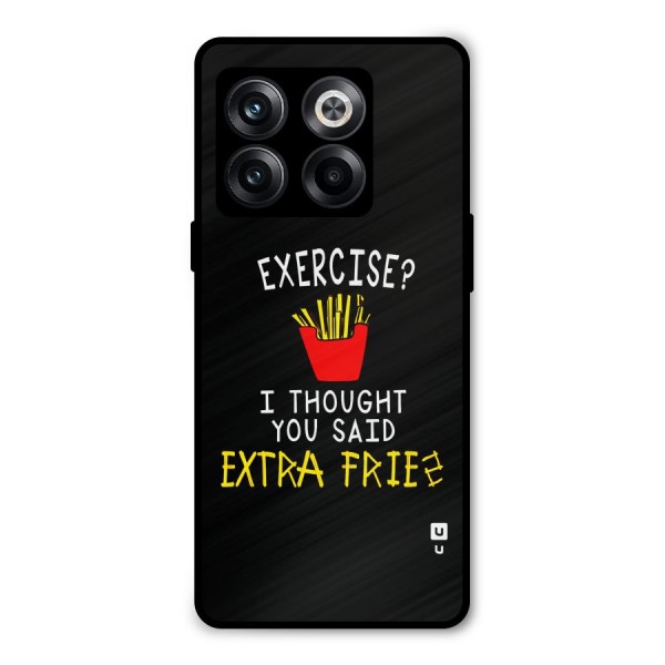 Extra Fries Metal Back Case for OnePlus 10T