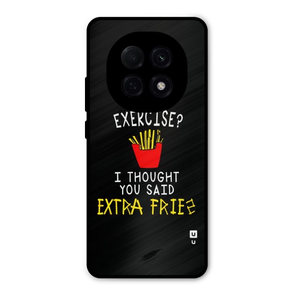 Extra Fries Metal Back Case for Oppo F29 Pro