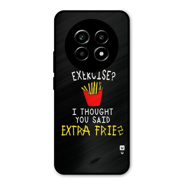 Extra Fries Metal Back Case for Realme 13 Pro