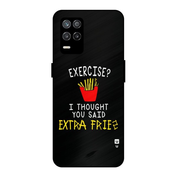 Extra Fries Metal Back Case for Realme 9 5G