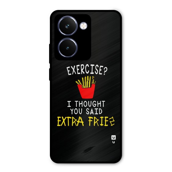 Extra Fries Metal Back Case for Realme P3 Ultra