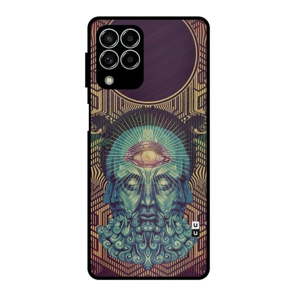 Eye Design Metal Back Case for Galaxy M33