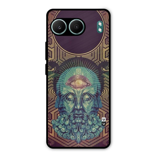 Eye Design Metal Back Case for OnePlus Nord 4