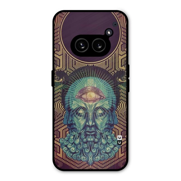 Eye Design Metal Back Case for Nothing Phone 2a