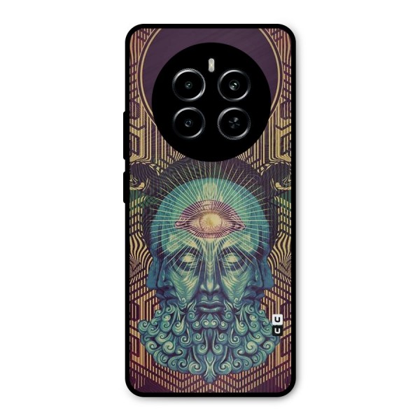 Eye Design Metal Back Case for Realme P1