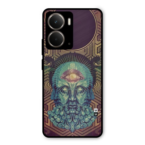Eye Design Metal Back Case for Realme P3