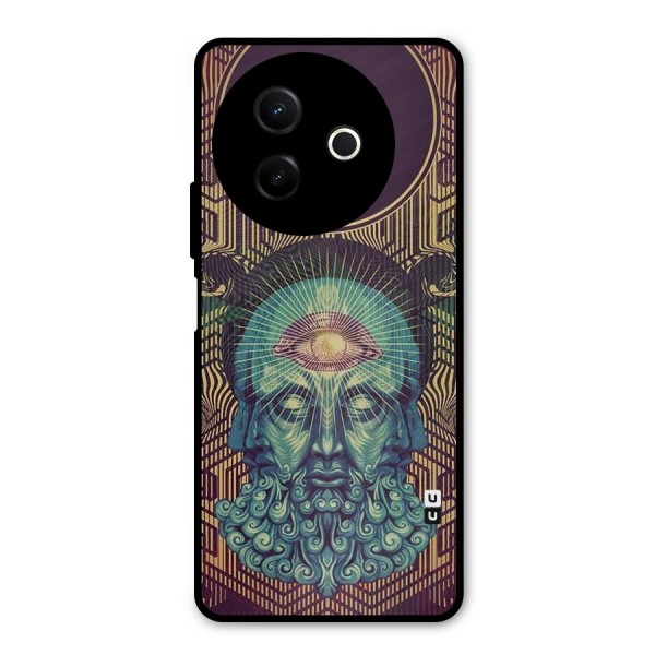 Eye Design Metal Back Case for Vivo Y39