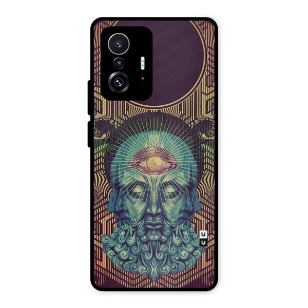 Eye Design Metal Back Case for Xiaomi 11T Pro