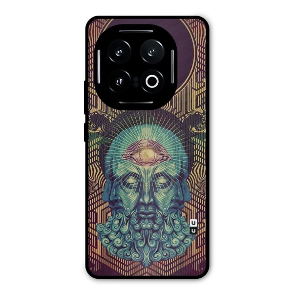 Eye Design Metal Back Case for iQOO 13