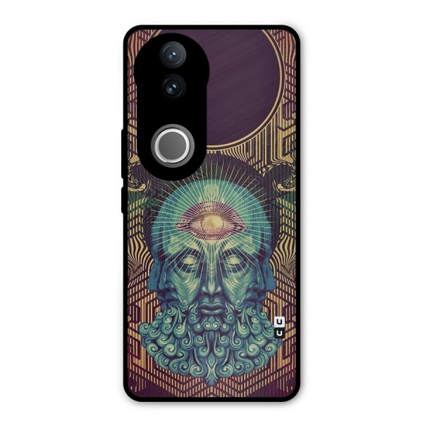 Eye Design Metal Back Case for iQOO Z10R